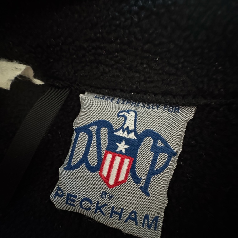 Men's Black Fleece Jacket - Picture 6 of 10